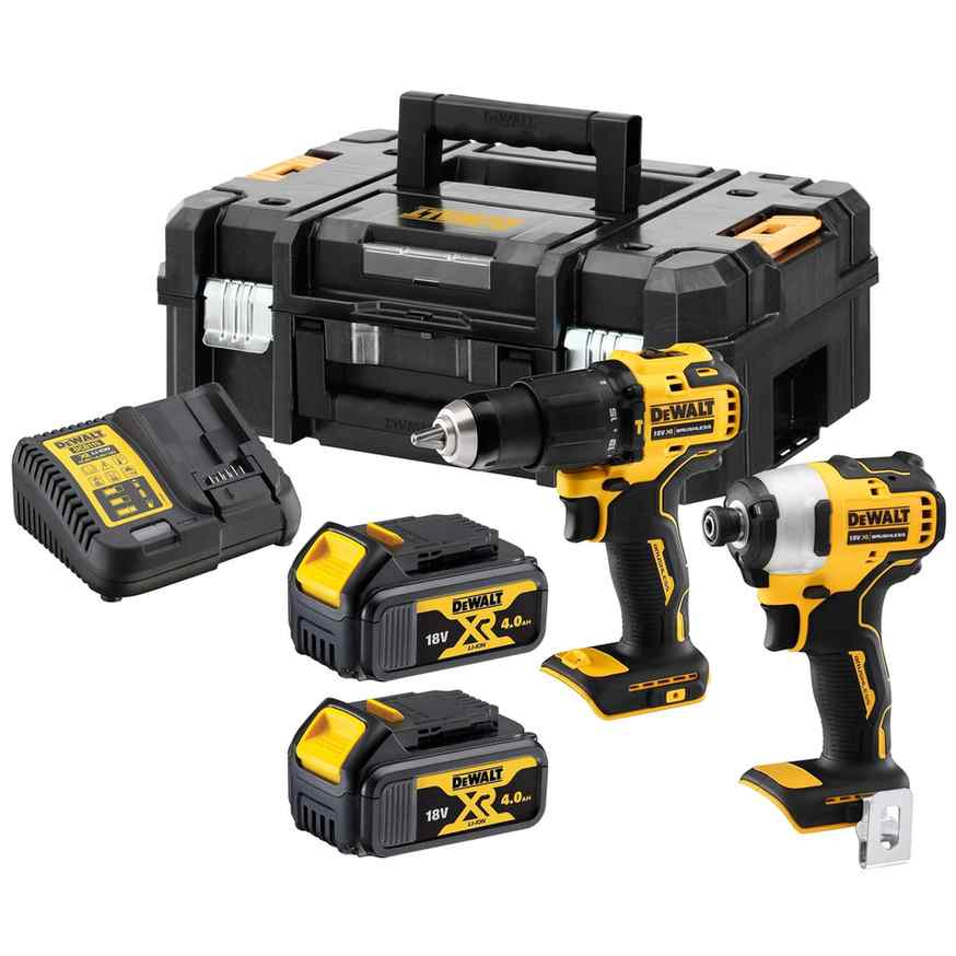 Elektrisko instrumentu komplekts DEWALT DCK2062M2T-QW, 2