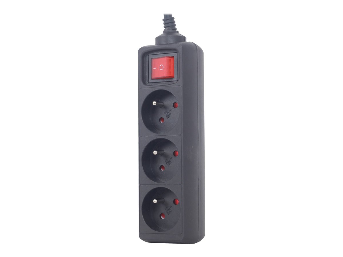Elektropagarinātājs EnerGenie EG-PSU3F-01, 3 kontaktligzdas, 10
