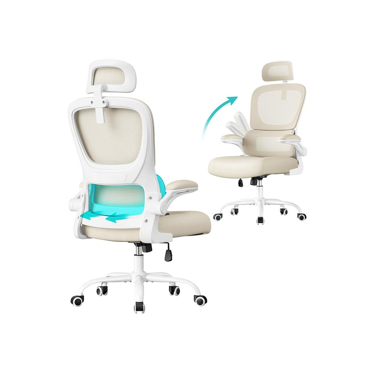 Songmics Ergonomiška biuro kėdė su tinkliniu