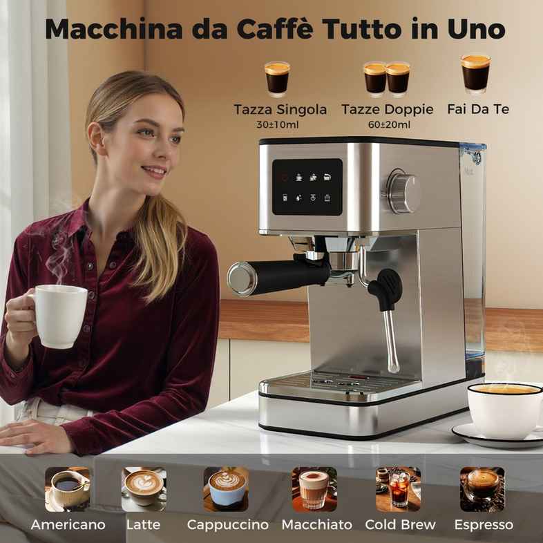Promotion Espresso automāts, 20 bāri, 26