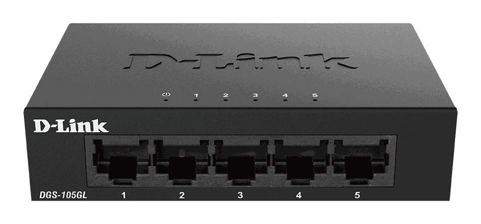 Ethernet komutators D-Link DGS-105GL/E, 5 porti