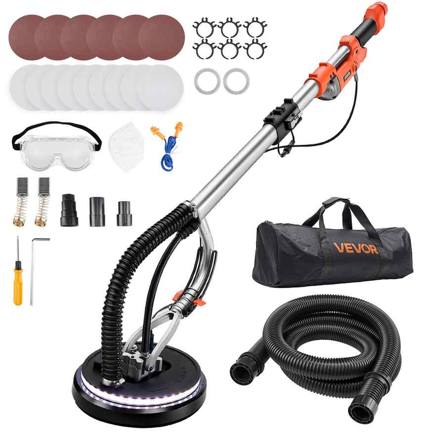 Ģipškartona slīpmašīna VEVOR DMJ-700A-1FT, 1010 W