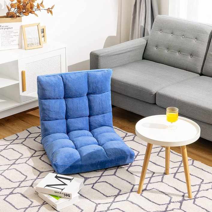 Promotion Grīdas krēsls, 14 pozīcijas, Zila