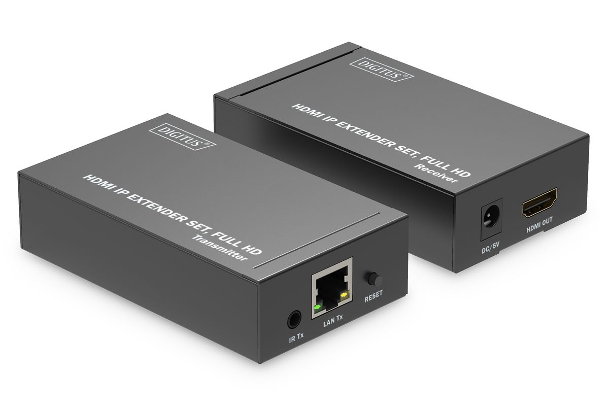 HDMI IP pagarinātājs Digitus DS-55517, Full