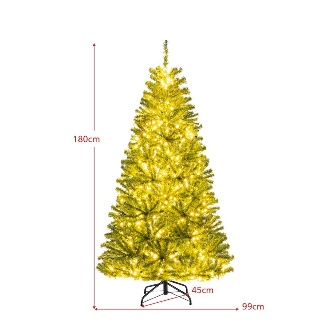 Promotion Ziemassvētku eglīte, 700 LED lampiņas