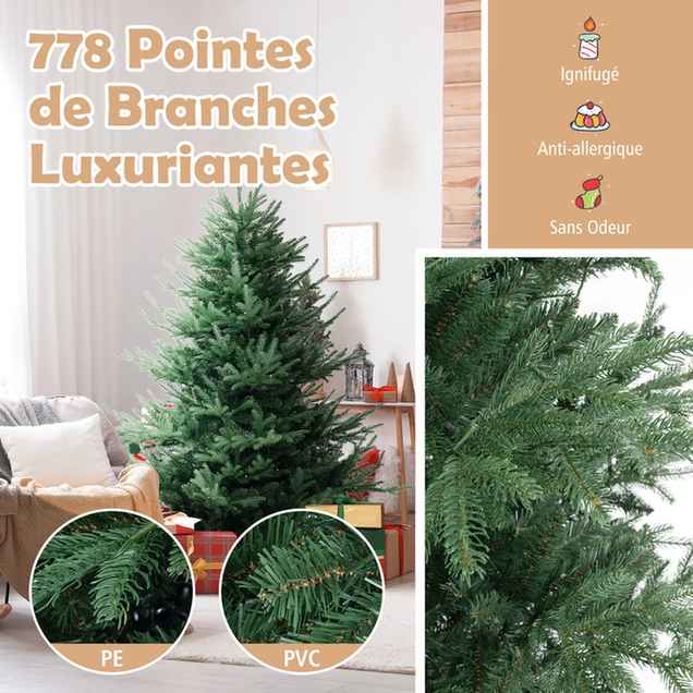 Promotion Ziemassvētku egle CM25025DE-M, 240 LED