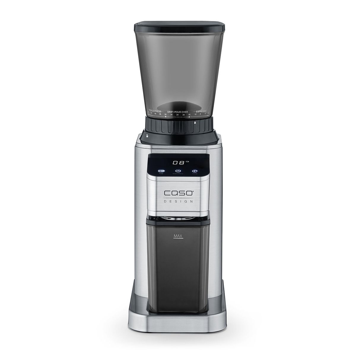 Kafijas dzirnaviņas Caso Barista Chef Inox