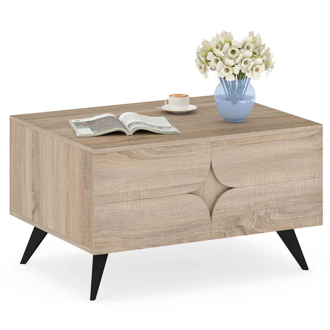 Promotion Kafijas galdiņš, Ar durtiņām un