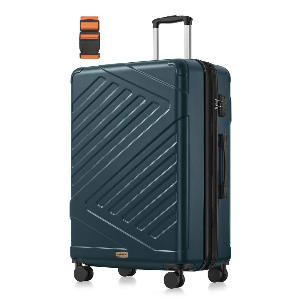 Cietais SONGMICS koferis, 65 l, 75