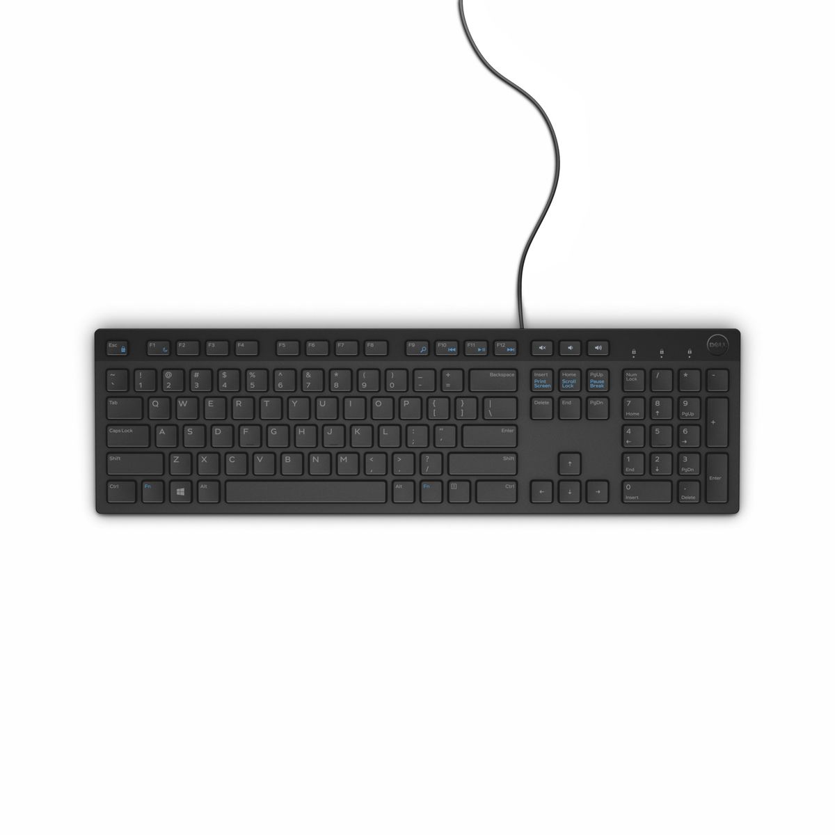 Tastatūra Dell KB216, standarta, pilna izmēra