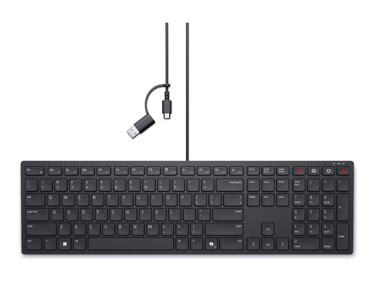 Tastatūra Dell KB525C Collaboration Keyboard, US