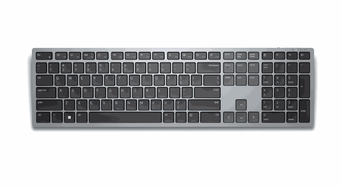 Tastatūra Dell KB700, bezvadu, krievu izkārtojums