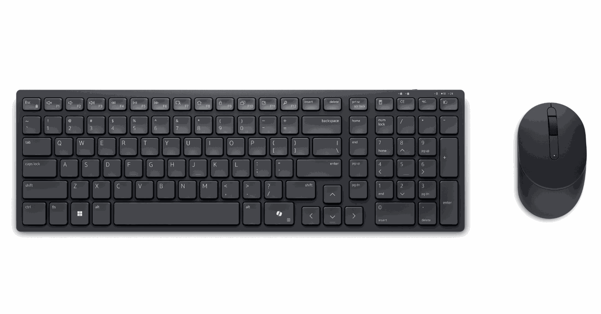 Tastatūras un peles komplekts Dell KM555