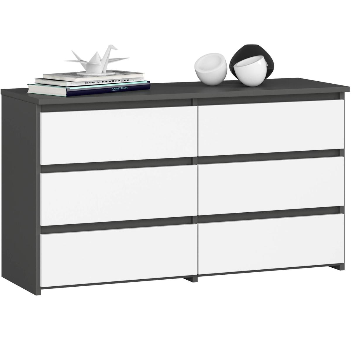 Akord Kumode CL100, 6 atvilktnes, pelēka/balta