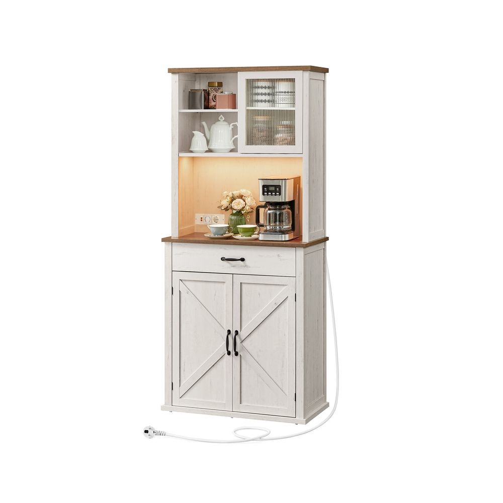Songmics Kumode VASAGLE BBK363W22, ar durvīm