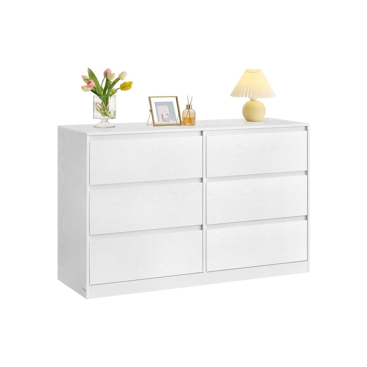 Songmics Kumode VASAGLE Kailyn, 6 atvilktnes