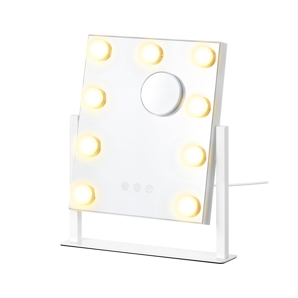 Kosmētikas spogulis SONGMICS LWM001W02, 15 LED