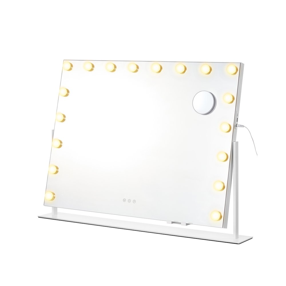 Kosmētikas spogulis SONGMICS, 15 LED spuldzītes