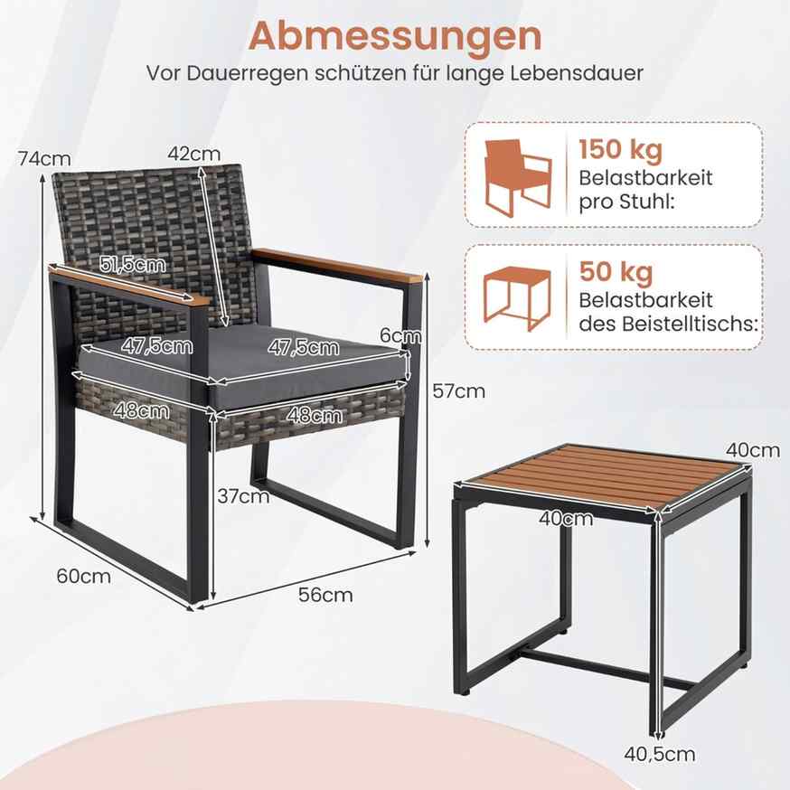 Promotion Āra mēbeļu komplekts, 3 daļas