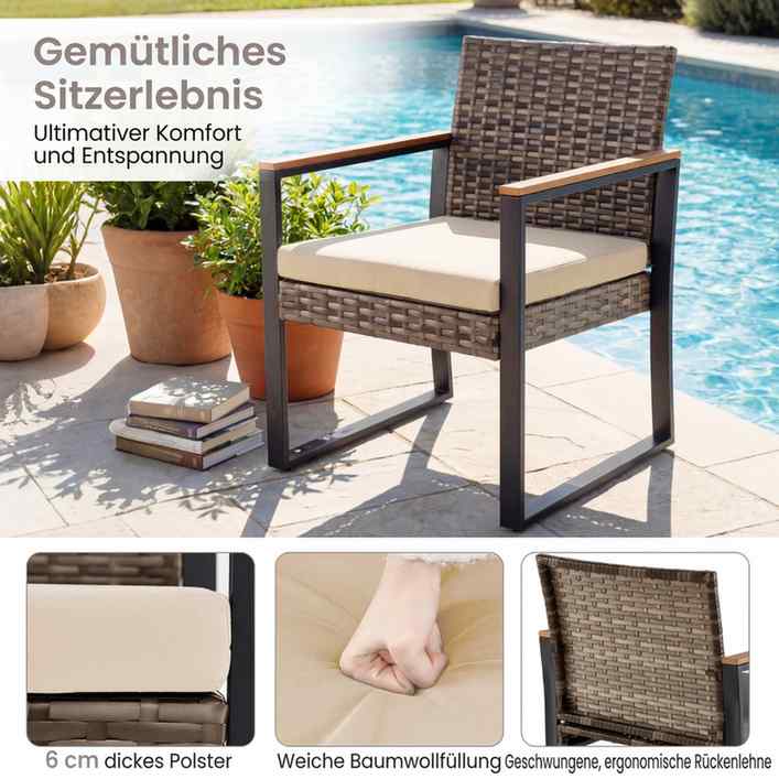 Promotion Āra mēbeļu komplekts, 3 daļas
