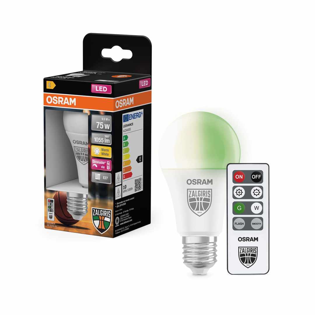 LED spuldze Osram Žalgiris Edition, E27