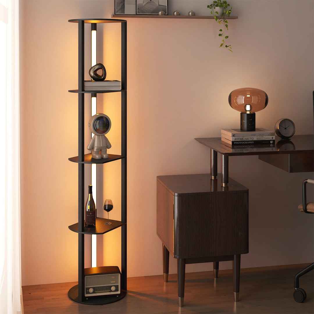 Promotion Plaukta stāvlampa, 4 plaukti, 4