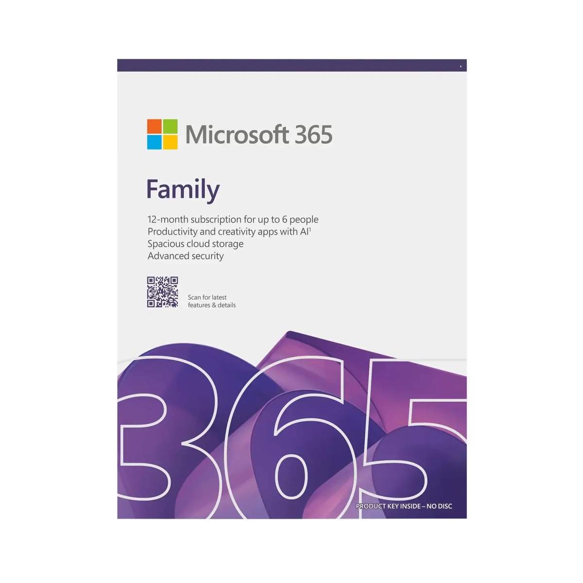 Licence Microsoft M365 Family EP2-32335, 1