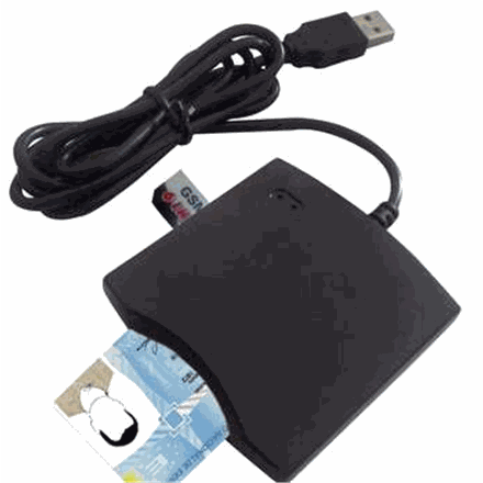 Viedkaršu lasītājs Transcend SMART CARD READER