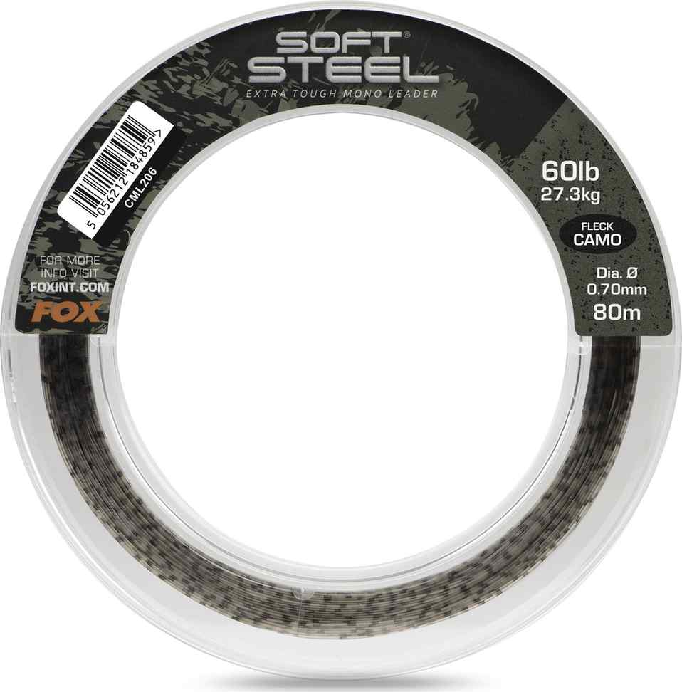 Līdera materiāls Fox Soft Steel Fleck