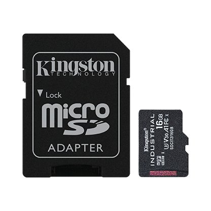 MicroSDHC/SDXC Industrial Card Kingston UHS-I, 16