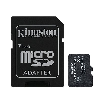 MicroSDHC/SDXC Industrial Card Kingston UHS-I, 8