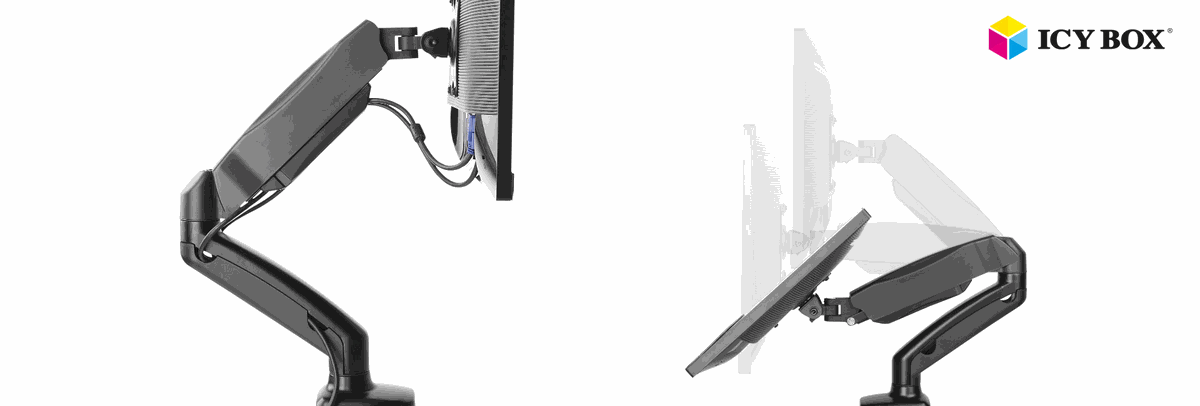 Monitora turētājs Raidsonic ICY BOX IB-MS303-T