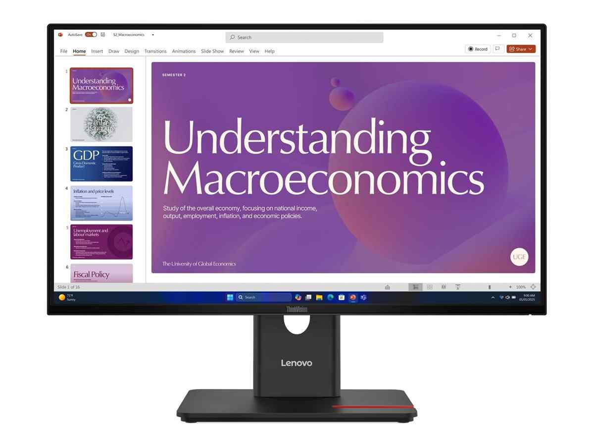 Monitors Lenovo ThinkVision T24D-40