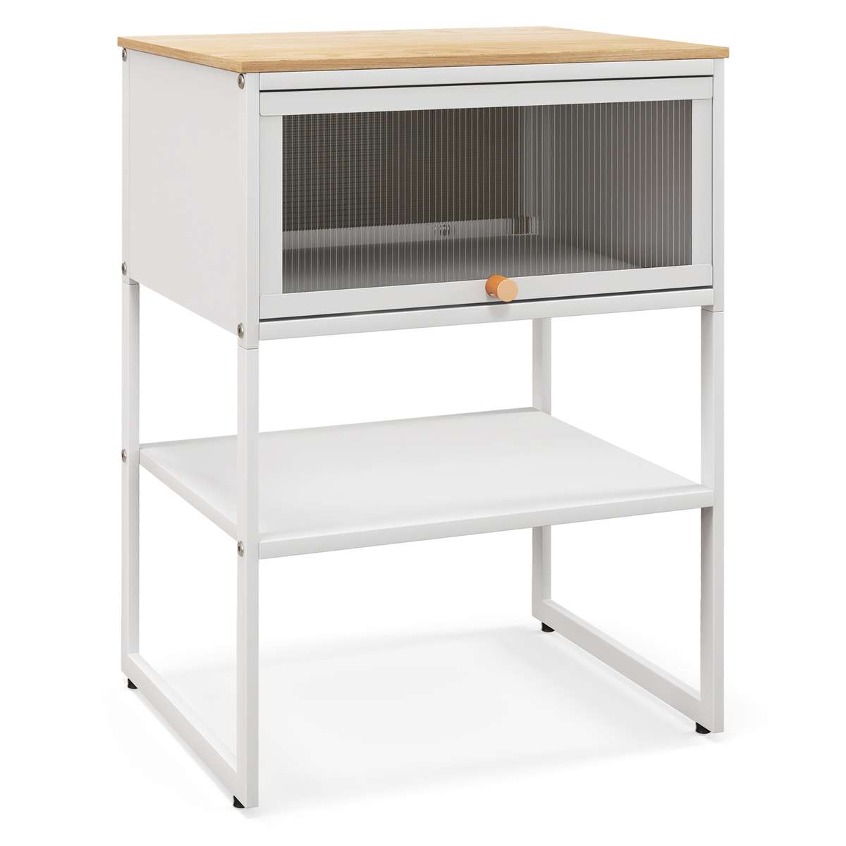 Promotion Naktsgaldiņš, 3 līmeņi, Balts, 40