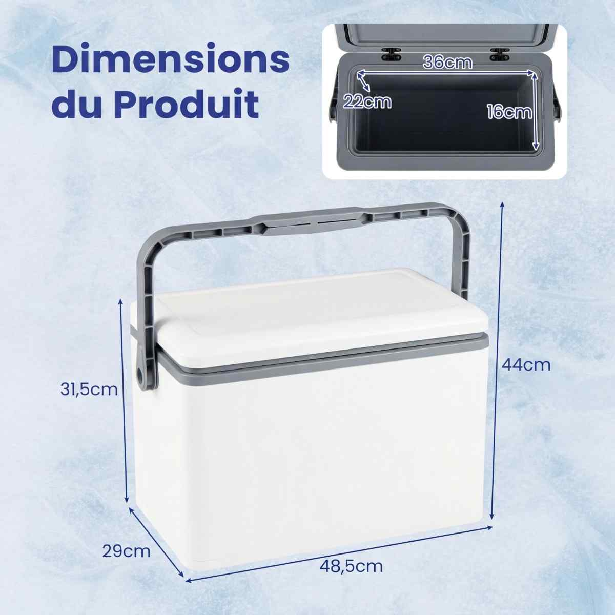Promotion Pārnēsājama aukstuma kaste, 12 l