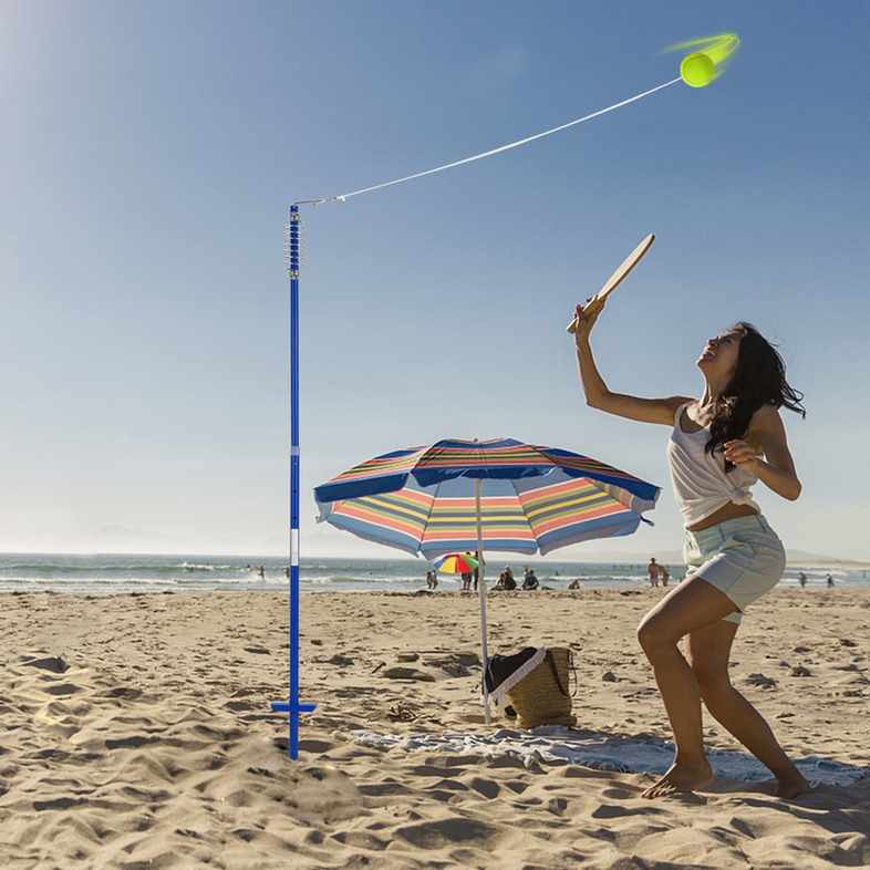 Promotion Pārnēsājams tetherball komplekts, 2 tenisa