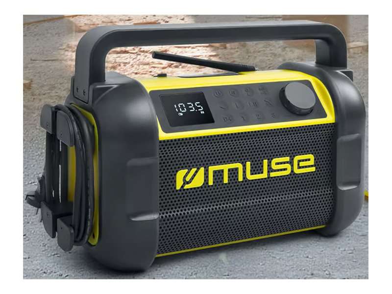 Pārnēsājams radio uztvērējs un skaļrunis Muse