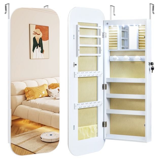 Promotion Rotaslietu skapis ar spoguli, 6
