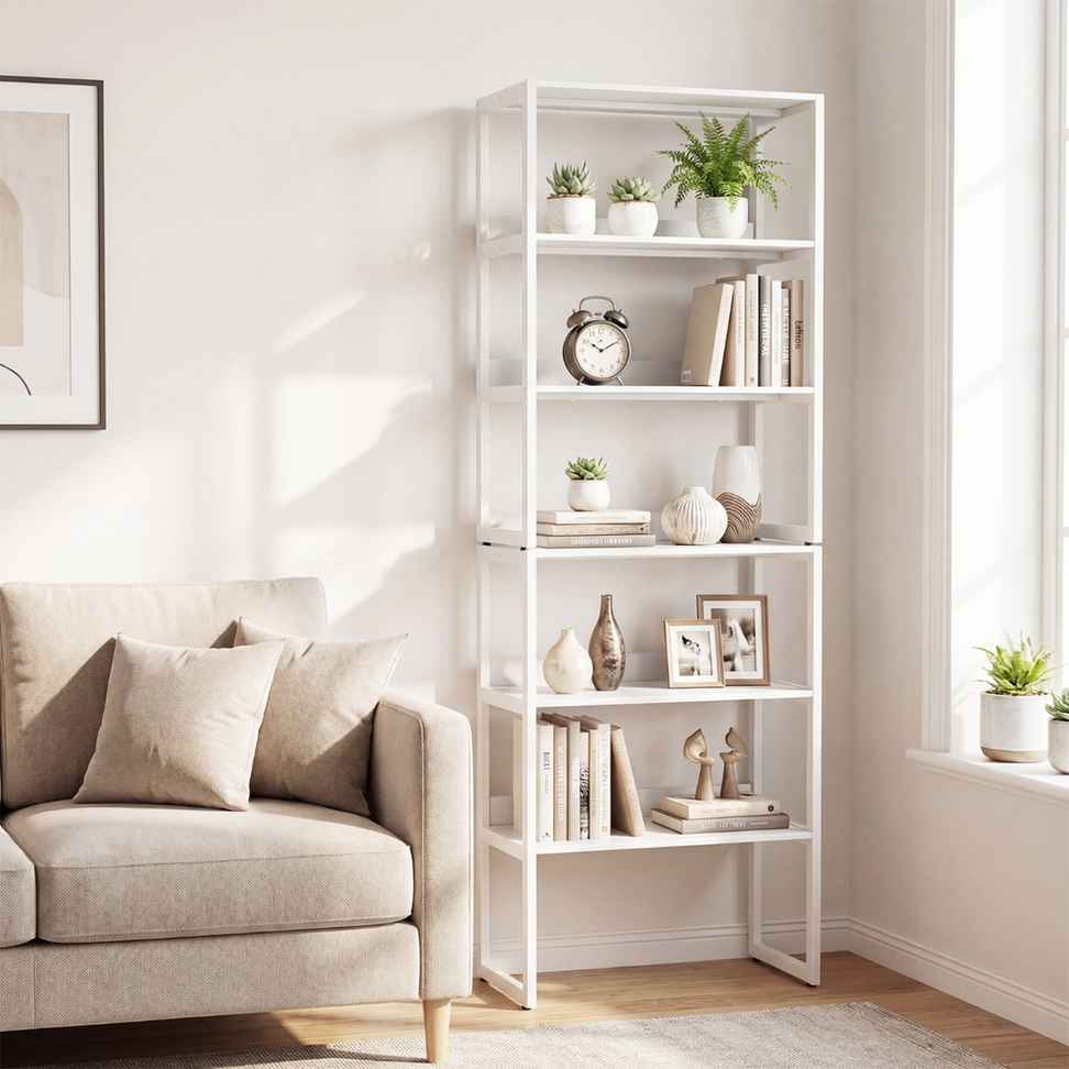Promotion Grīdas plaukts, 3 līmeņu, Balts