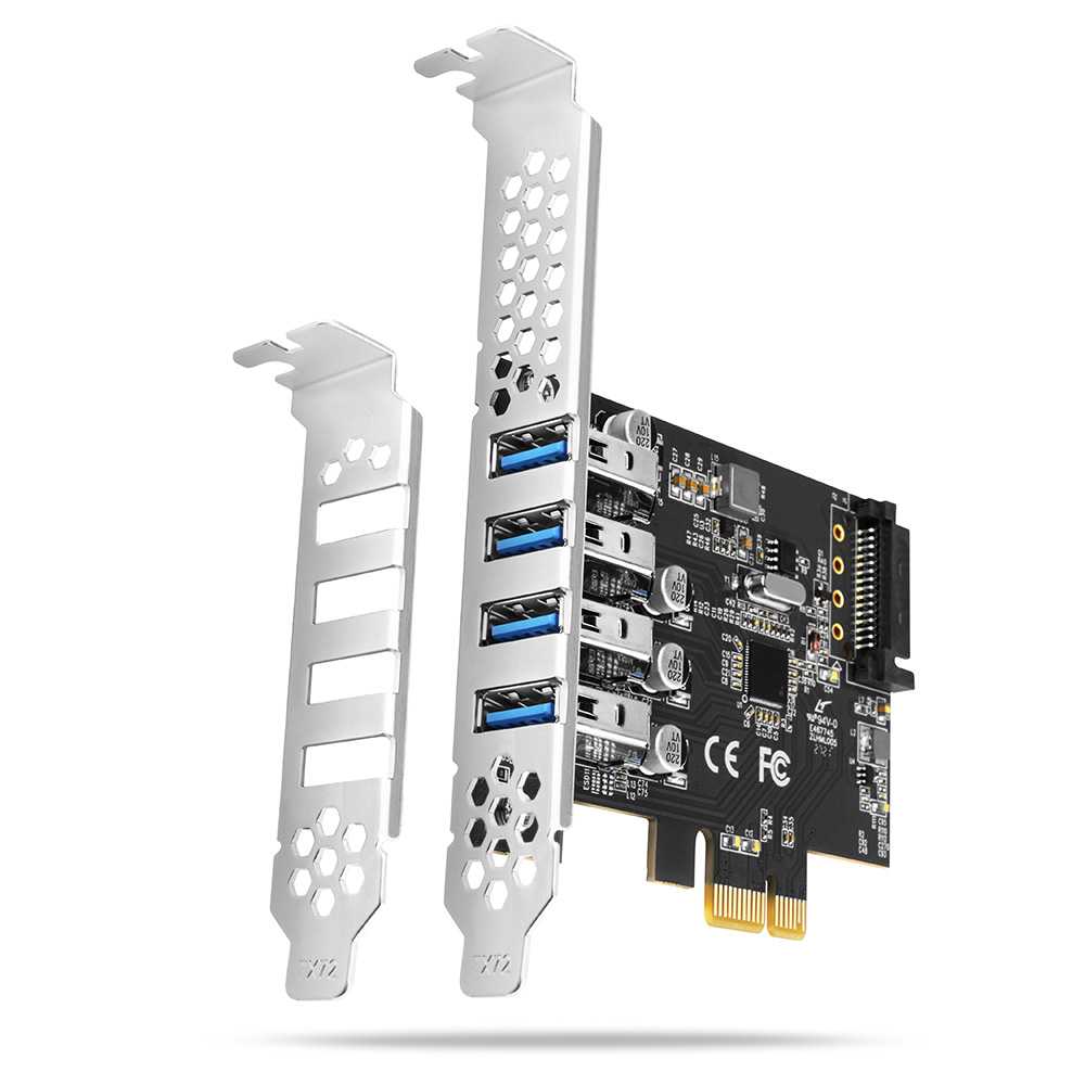 PCI-Express USB karte AXAGON PCEU-43RS, 4
