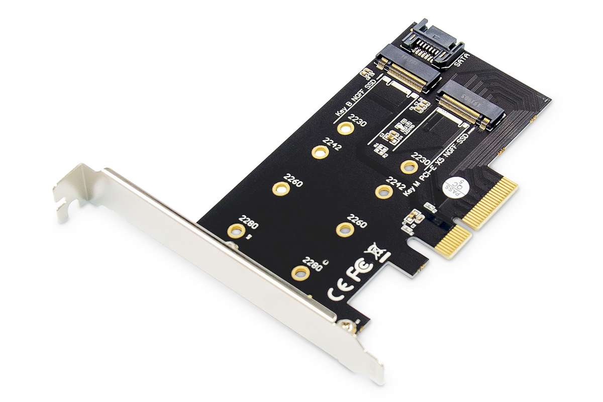 PCIe papildkarte Digitus DS-33170, M.2
