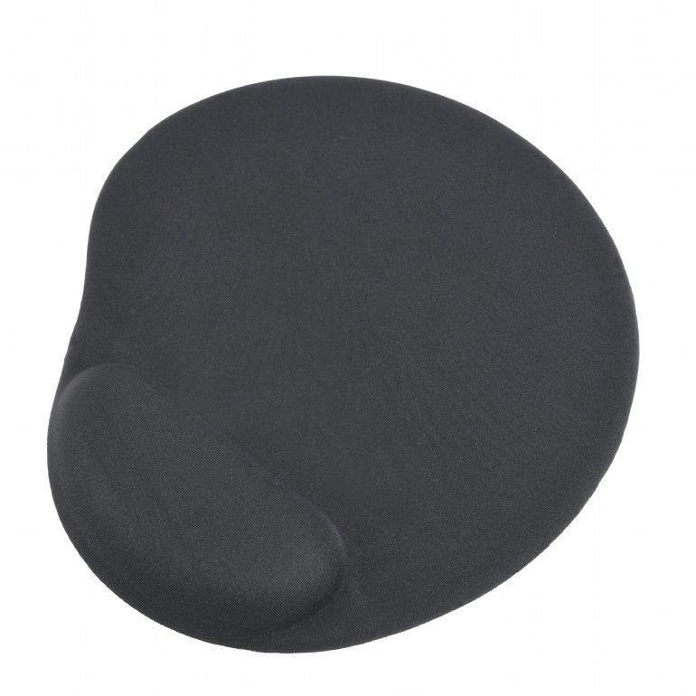 Peles paklājiņš Gembird MP-GEL-BK, ergonomisks, gēla