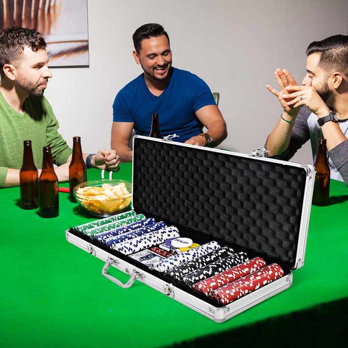 Promotion Pokera komplekts, 500 žetoni, 56