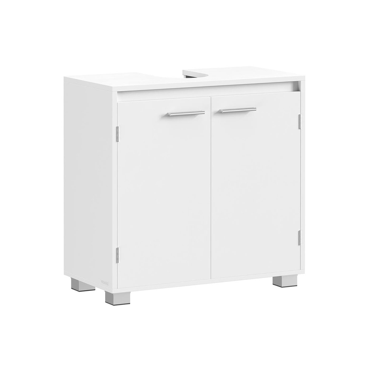 Songmics Izlietnes skapītis VASAGLE BBK505W01, Ar