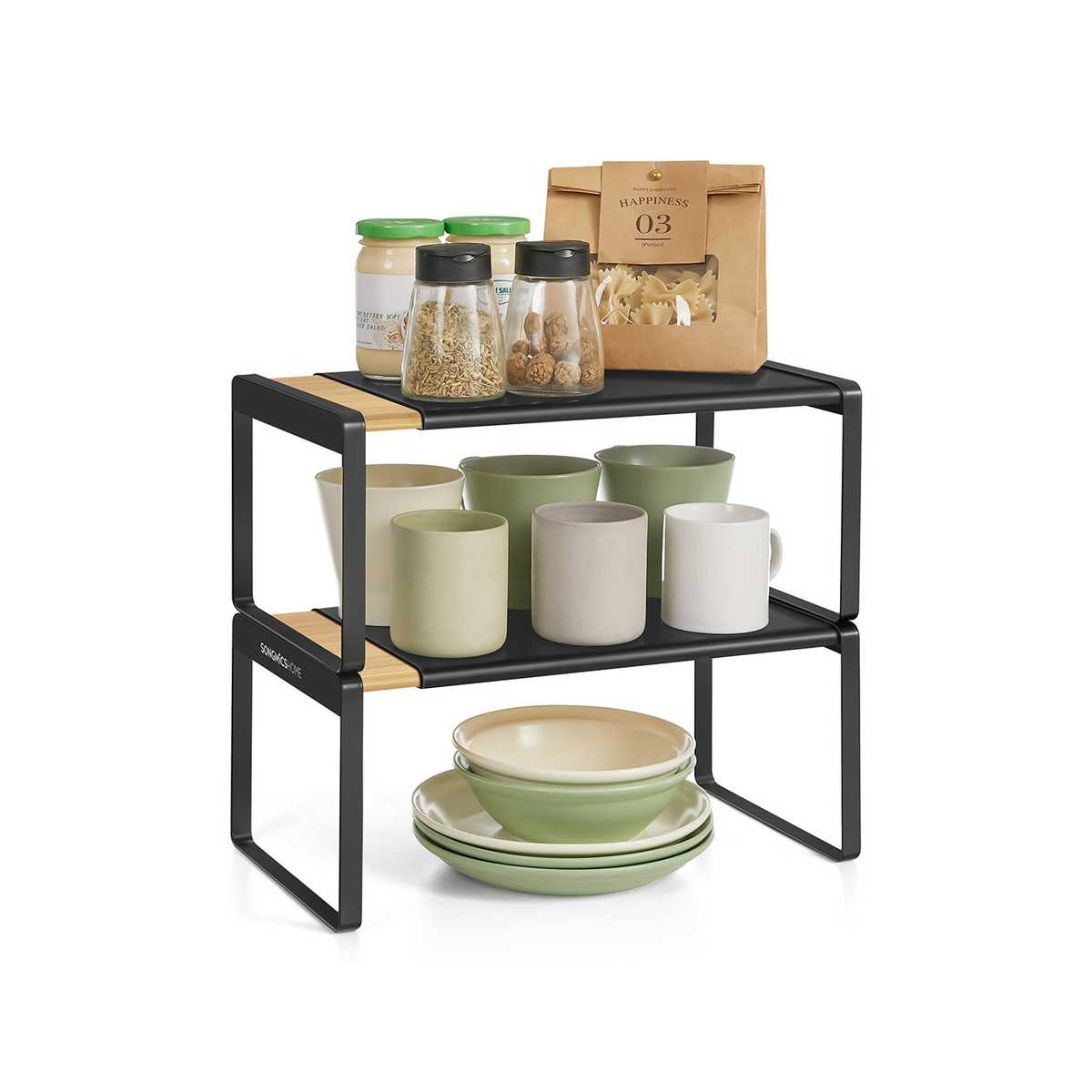 Garšvielu plauktiņi SONGMICS HOME KCS051B01, 2