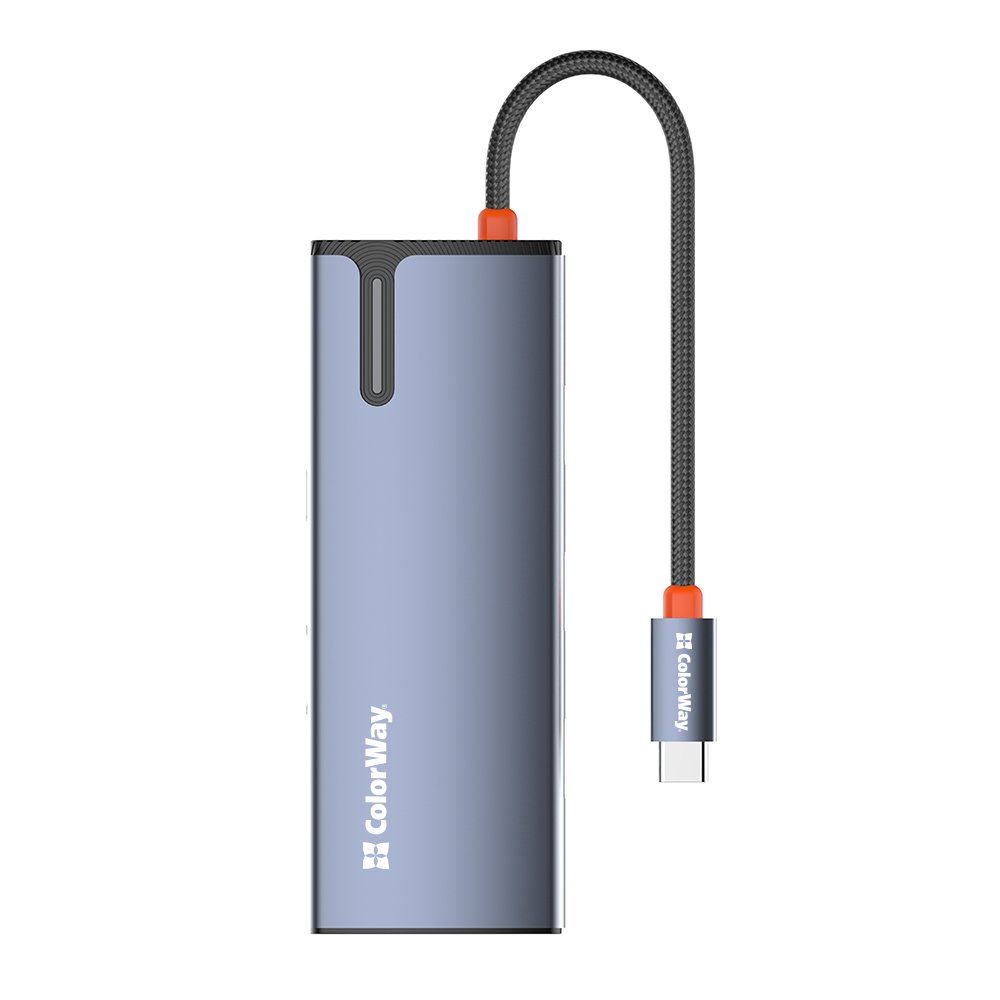 Dokstacija ColorWay CW-HUB01, 5-in-1, 120 ×