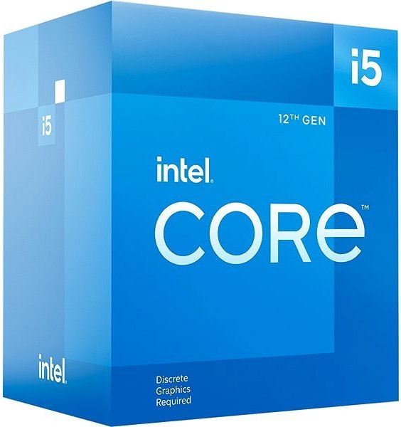 Procesors Intel i5-12400F, 6 kodoli, 12