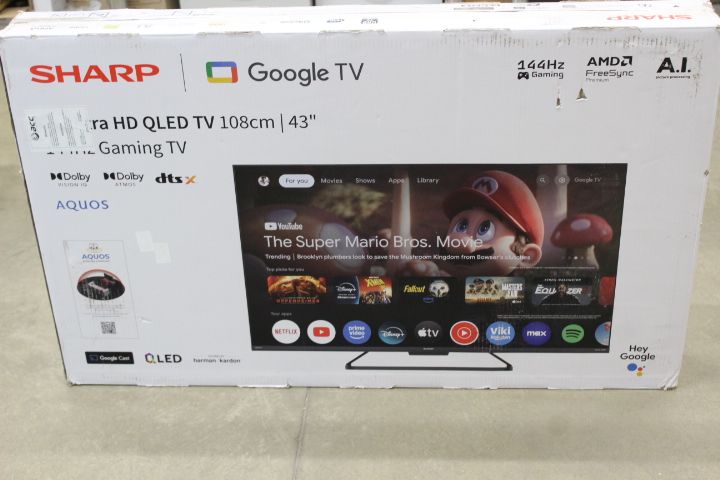 QLED televizors Sharp 43HR7265E, 43 collu