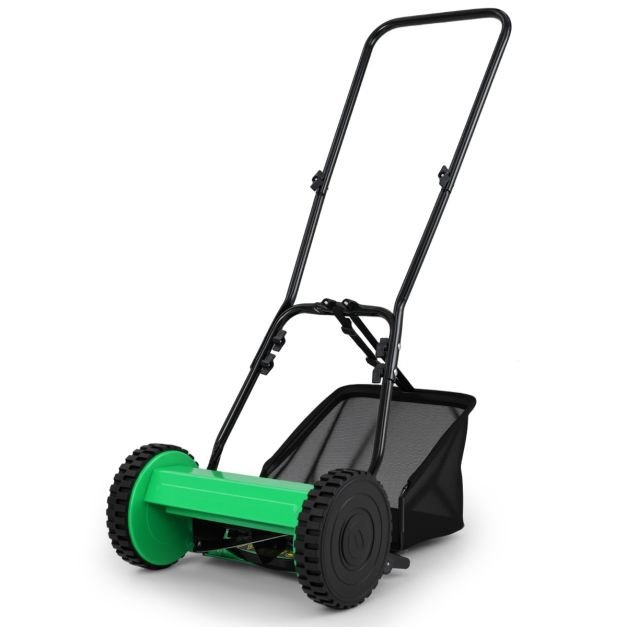 Promotion Manuāls mehānisks zāles pļāvējs, ar