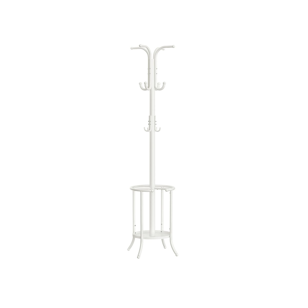 Songmics Drēbju pakaramais 40x40x175cm, balts